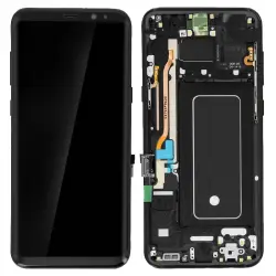 Samsung Repuesto Pantalla LCD/Táctil Original Negro para Samsung Galaxy S8 Plus