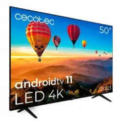 Tv Led 127 Cm (50") Cecotec A1 Series Alu10050s, 4k Uhd, Android Tv