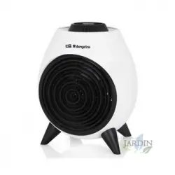 Calefactor De Gran Diseño 2000w Orbegozo. Selector Rotativo De Tres Posiciones. Función Ventilador.