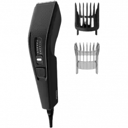 Cortapelos - Philips Hairclipper series 3000 HC3510/15, 13 longitudes Cuchillas autoafilables, Negro