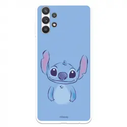 Funda Oficial de Disney Stitch Azul Lilo & Stitch para Samsung Galaxy A32 5G