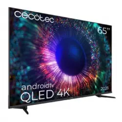 Tv Qled 165,1 Cm (65") Cecotec V1+ Series Vqu11065+, 4k Uhd, Android Tv