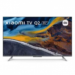 TV QLED 55" - Xiaomi Q2, 4K Ultra HD, Dolby Vision IQ, HDR10, Atmos, Smart TV, DVB-T2 (H.265), Plateado
