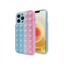 Unotec Funda Silicona Pop It Multikolor 1 para iPhone 12