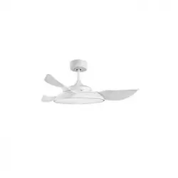 Akunadecor - Ventilador De Techo Metal Blanco Sierra