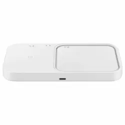 Cargador Inalámbrico 15w Carga Rápida Duo Original Samsung Ep-p5400 Blanco