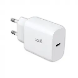 Cargador Red Universal Fast Adapt. (PD) Tipo-C COOL (25W) Blanco