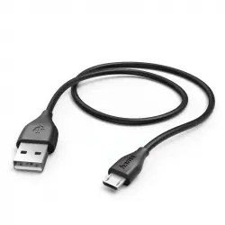 Hama Cable USB 2.0 A a Micro USB B Macho/Macho 1.4m Negro