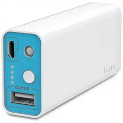 iLuv myPower 5200 Powerbank 5200mAh Blanca