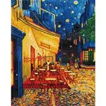 Lienzo de tela Diamond Dotz Café at Night (Van Gogh)