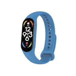 Pulsera Ksix Concact TPU Azul para Xiaomi Smart Band 7