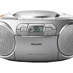 Radio CD - Philips AZ127/12, CD, CD-R y CD-RW, FM