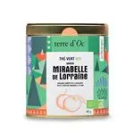 Té verde de ciruela mirabelle orgánico de Lorraine