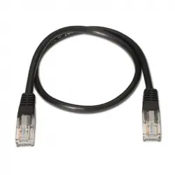 Aisens Cable de Red RJ45 Cat.5e UTP AWG24 50cm Negro
