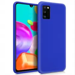 Cool Funda Silicona Azul para Samsung Galaxy A41