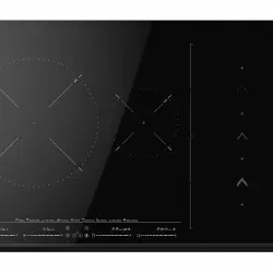 Encimera - Teka IZS 86630 MST, Eléctrica, Inducción, 6 zonas, Función Power Plus, 80 cm, Negro