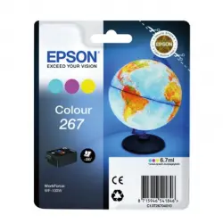 Epson - Cartucho De Tinta Original 267 Tri-Color (C13T26704010)