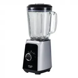 Fabrilamp Batidora de Vaso 1000W Negro/Plata