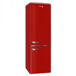 Fagor - Frigorífico Combi Frio Estático - 3FFV-1855R Rojo