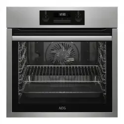 Horno - AEG BPS331120M, 71 l, Multifunción, Pirolítico, 60 cm, A+, Inox Antihuellas