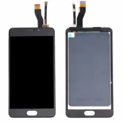 Lcd Display Pantalla Screen Touch Negro Para Meizu M5 Note + Kit