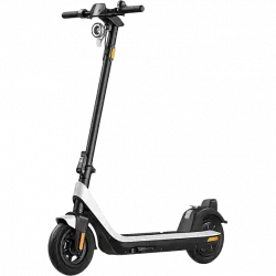 Patinete eléctrico - NIU KQI2 Pro, Hasta 100 kg, Velocidad máxima 25 km/h, Autonomía 40 km, 0.60 kW, Blanco