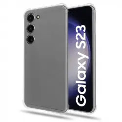 PcCom Essential Funda Antishock Transparente Samsung Galaxy S23