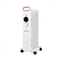 Radiador De Aceite Orbegozo 7 Elementos 1500 W - Color Blanco