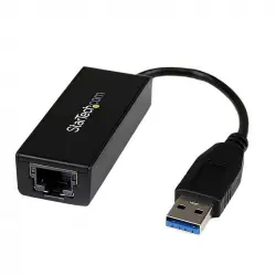 Startech USB31000S Adaptador USB 3.0 a Ethernet RJ45 Gigabit Negro