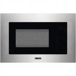 Zanussi ZMSN5SX Microondas Integrable 17L 700W Negro/Inox