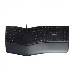 Cherry KC 4500 Teclado Ergonómico Negro