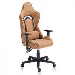 Due Home Gear Silla Gaming Camel Cuir