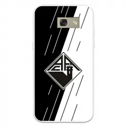 Funda Para Samsung Galaxy A3 Del Académica De Coimbra Escudo Bicolor - Licencia Oficial Académica De Coimbra
