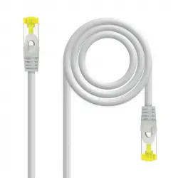 Nanocable Cable de Red RJ45 LSZH Cat.6A SFTP AWG26 1m Gris