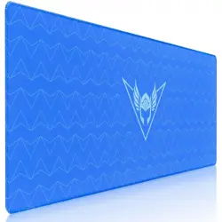 Valk Gaming Mousepad XXL Alfombrilla Gaming Tela 80x30cm Azul