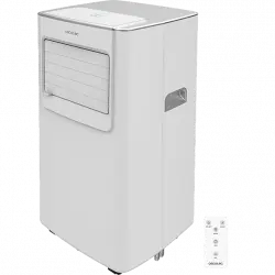 Aire acondicionado portátil - Cecotec ForceClima 7100 Soundless, 780 W, 1764 fg/h, 4 modos, 2 velocidades, Mando a distancia, Blanco