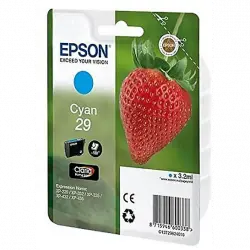 Cartucho de Tinta - Epson 29 Cian Para Expression Home XP-235, XP-332, XP-335, XP-432, XP-435