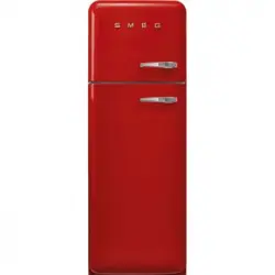 Frigorífico 2p. Smeg Fab30lrd5 Rojo 1.72m Izda