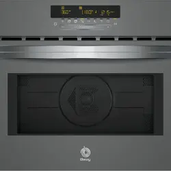 Horno multifunción - Balay 3CW5179A2 microondas , 44 l, Integrable, Limpieza por agua, Gris