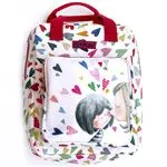 Mochila infantil About Monsters Minimoni corazones