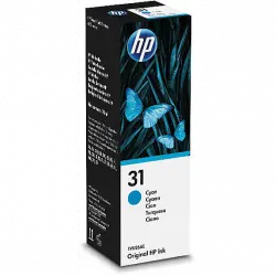 Botella de tinta - HP 31, Cian, 1VU26AE