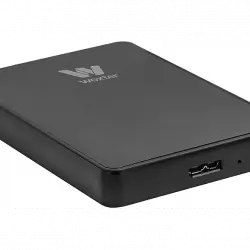 Caja disco duro - Woxter i-Case 230 Black, 2.5 ", USB 3.0, Negro