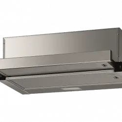 Campana - Mepamsa SlimLine 60, Extraíble, 65 W, 290 m3/h, Inox