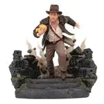 Diorama Diamond Selec Indiana Jones y el Arca perdida Indiana corriendo con el ídolo 25cm