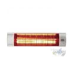 Estufa De Infrarrojos De Terraza Orbegozo. Potencia 2.000w. Apto Para Uso Interior-exterior. Ip 55. Cable 2 M.