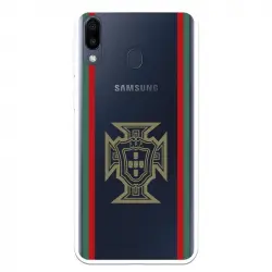 Funda Para Samsung Galaxy M20 Del Federación Portuguesa De Fútbol Escudo - Licencia Oficial Federación Portuguesa De Fú