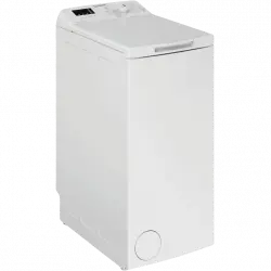 Lavadora carga superior - Indesit BTW S60400 SP N, 6 kg, 1000 rpm, Extra Wash, Blanco