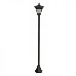 Luxform Casablanca Farol Solar LED 1.4 m Blanco Cálido