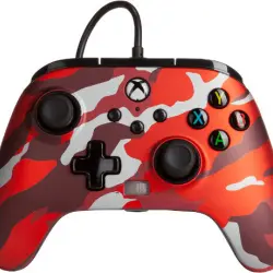 Mando XBox Power A Enhanced Metal Red Camo