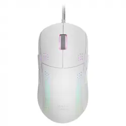 Mars Gaming MMPROW Ratón Gaming RGB 32000 DPI Blanco